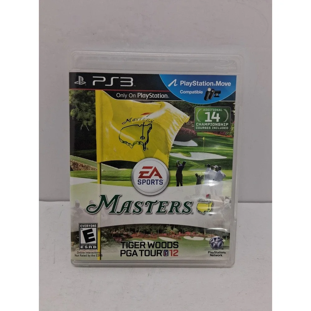 Tiger Woods PGA Tour 12 The Masters PS3 PlayStation 3 EA Sports Golf Game 19530